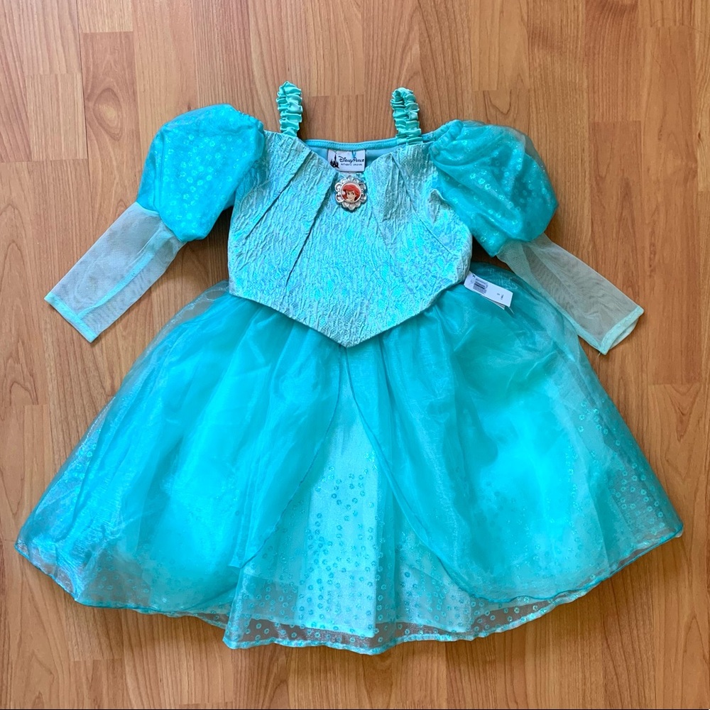 NWT Disney Princess Ariel Dress XS 4/5